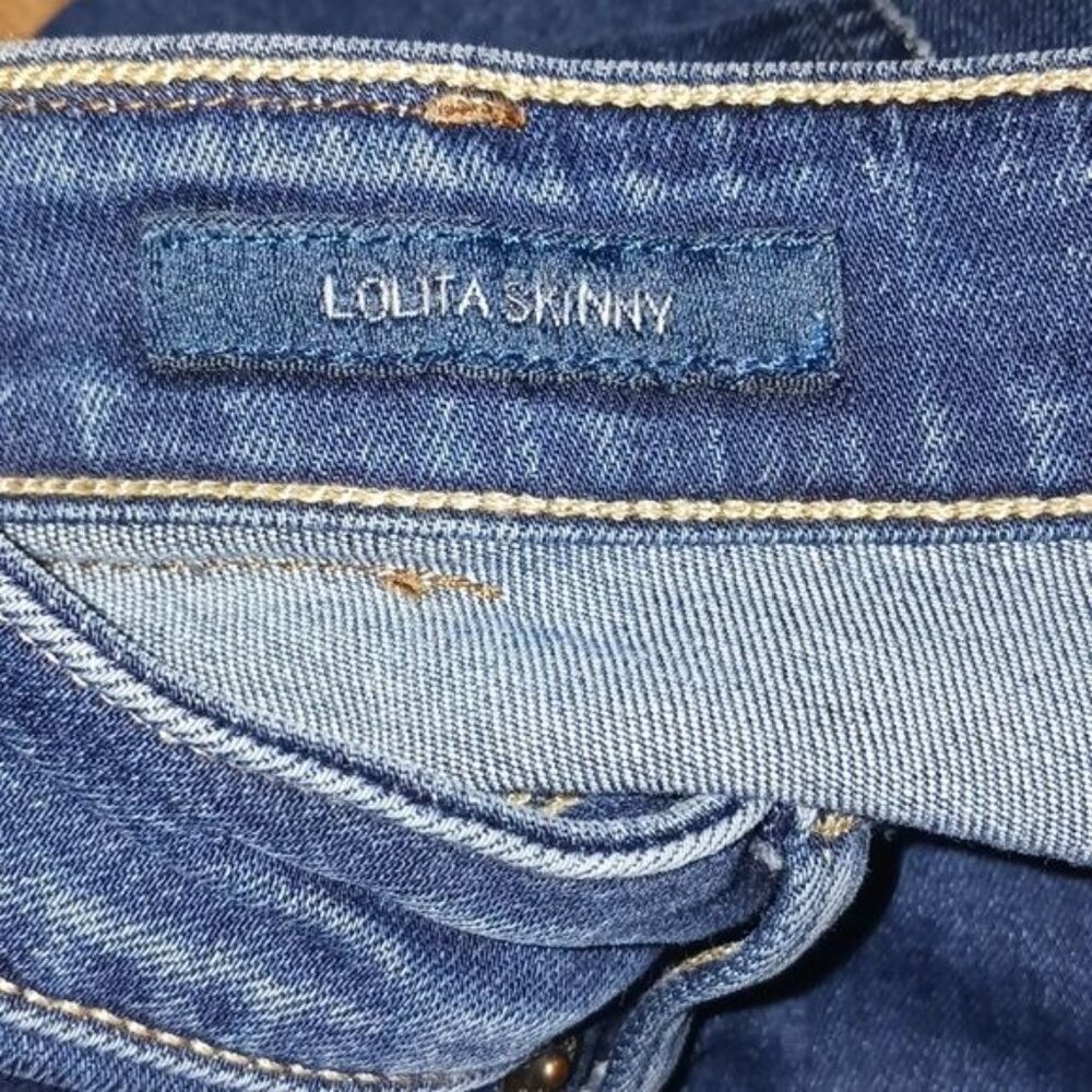 Lucky Brand Womens Jeans Lolita Skinny Medium Wash Stretch Denim Pants Size 4 - Picture 6 of 11